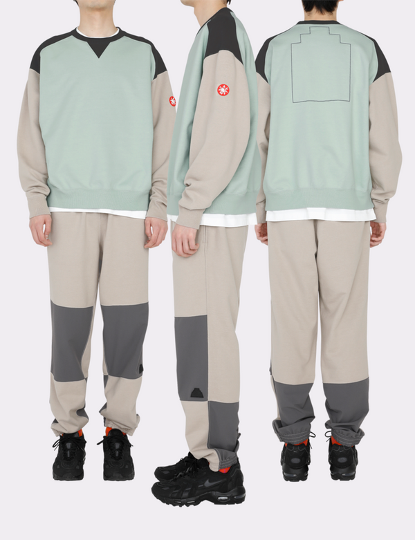 PANEL SHOULDER CREW NECK