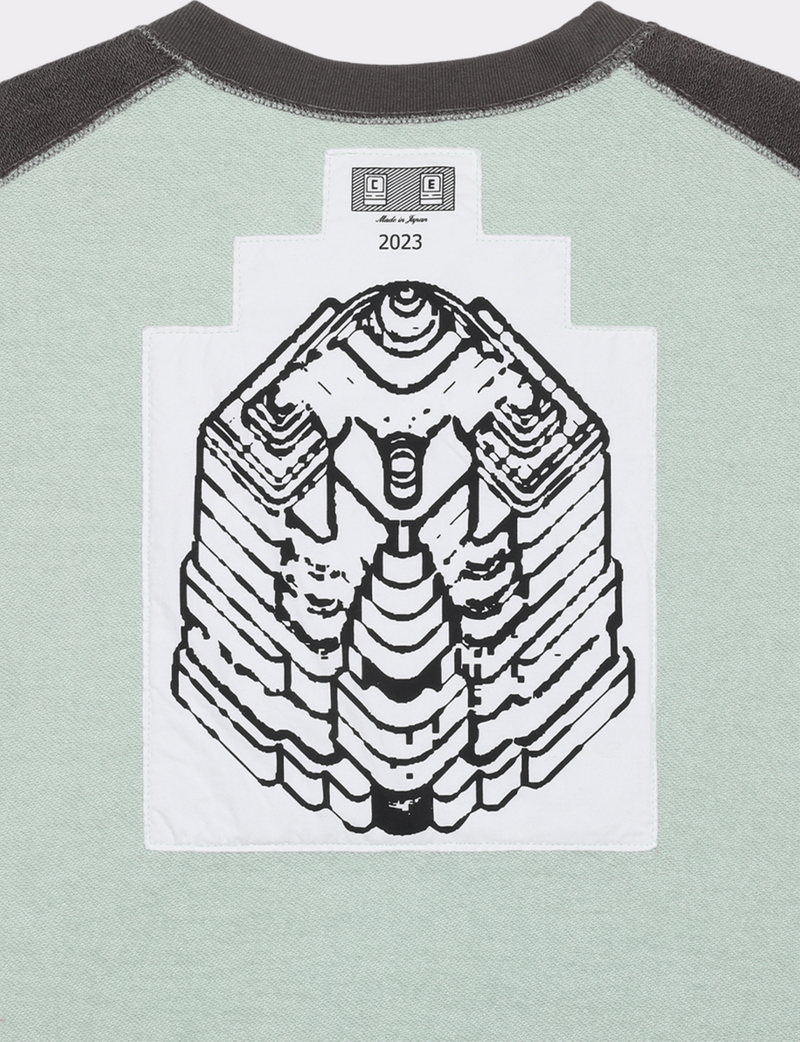 PANEL SHOULDER CREW NECK