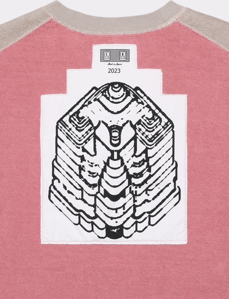 PANEL SHOULDER CREW NECK