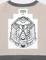WIDE RIB CUT CREW NECK #2