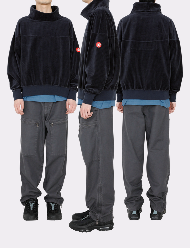 SOFT CORD HIGH NECK