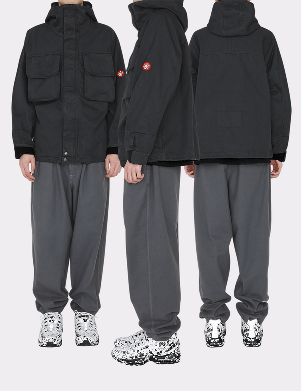 OVERDYE HOOD ZIP JACKET