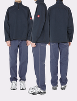 OVERDYE HALF ZIP TURTLE LONG SLEEVE T