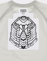 MESH RAGLAN COLOUR LONG SLEEVE T