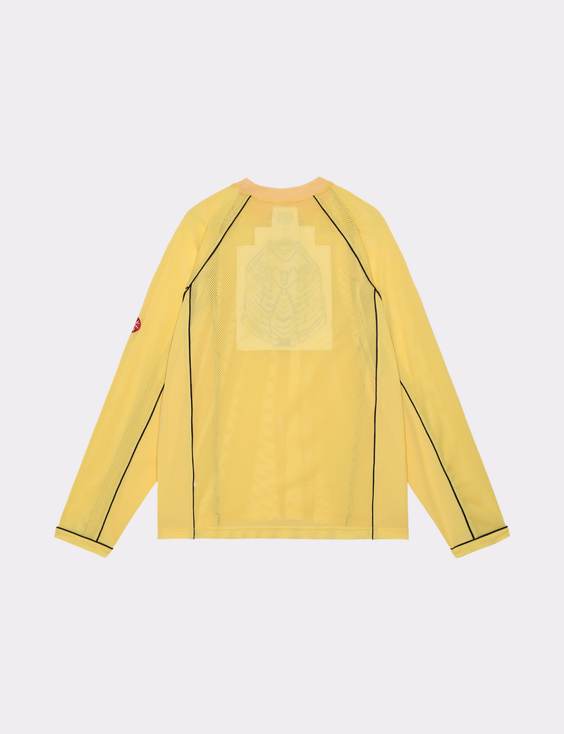 MESH RAGLAN COLOUR LONG SLEEVE T