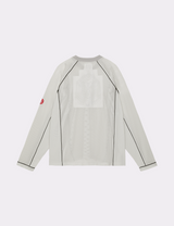 MESH RAGLAN COLOUR LONG SLEEVE T
