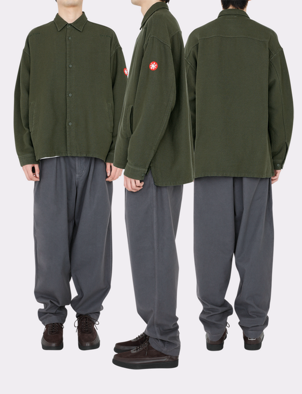 OVERDYE TWO TUCK PANTS GREY