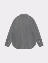 OVERDYE COLOUR DENIM BIG SHIRT