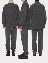 OVERDYE CORD DESIGN BIG SHIRT