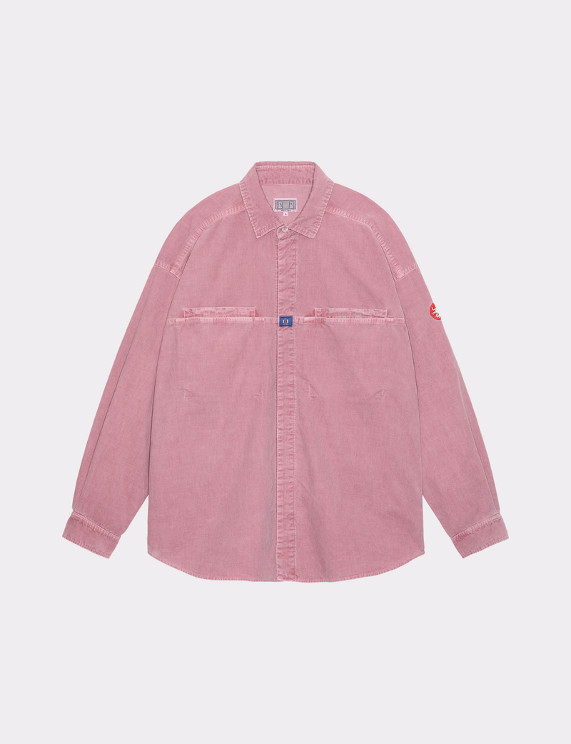 OVERDYE CORD DESIGN BIG SHIRT