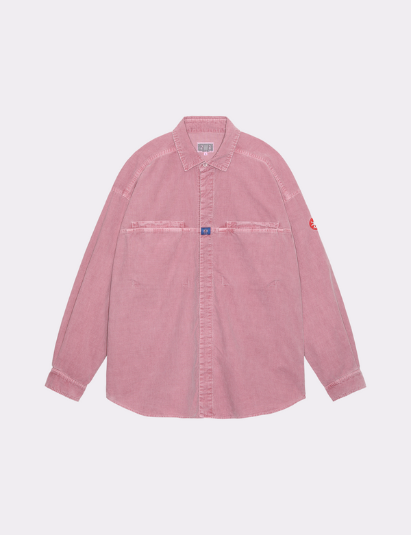 OVERDYE CORD DESIGN BIG SHIRT