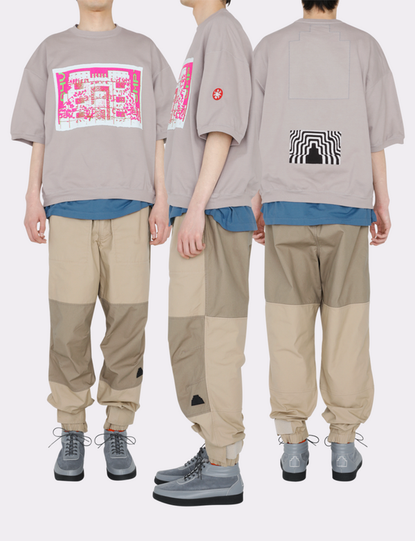 OVERDYE PATCHED CREW NECK