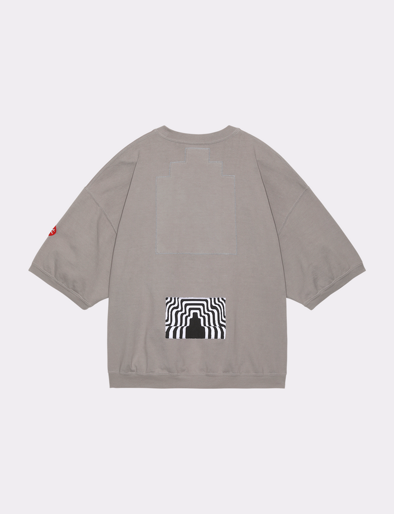 OVERDYE PATCHED CREW NECK