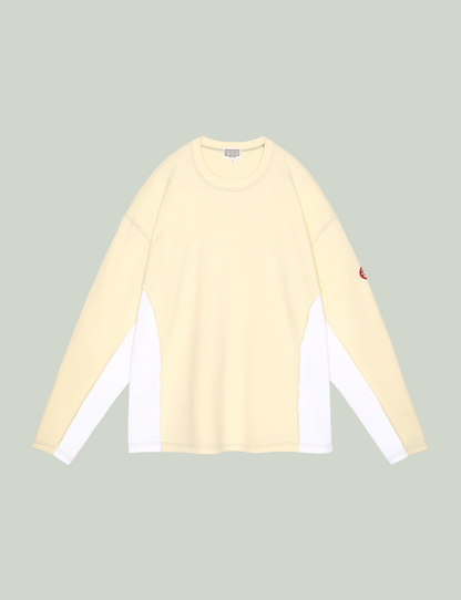 SIDE SEAM DBL KNIT LONG SLEEVE