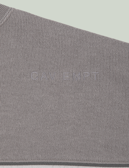 GAUZE FB CREW NECK
