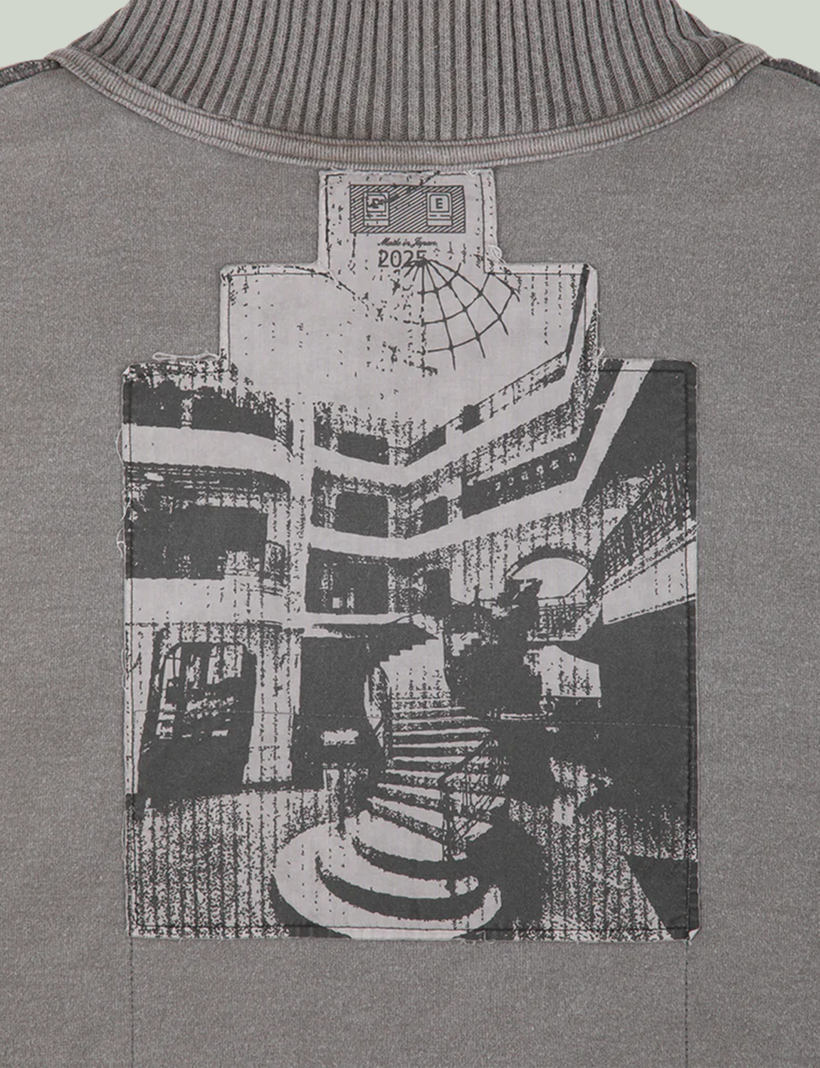 OVERDYE OVERLAP LIGHT CREW NECK