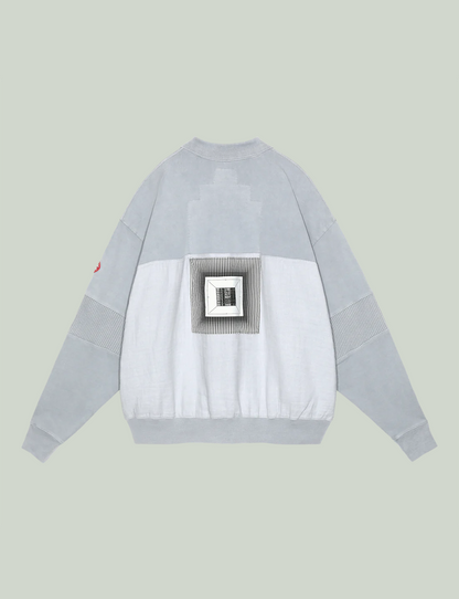 OVERDYE COLLARED LIGHT CREW NECK