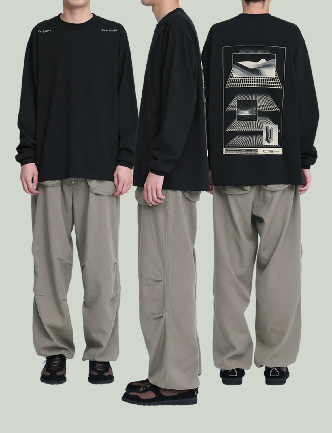 AS DARK PLAN LONG SLEEVE T