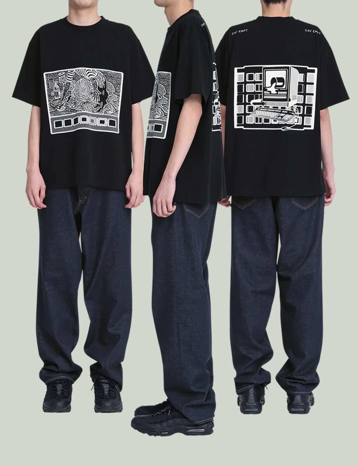 c.e cavempt 1992 black denim デニム C.E - 1992 DENIM – The Contemporary Fix Kyoto