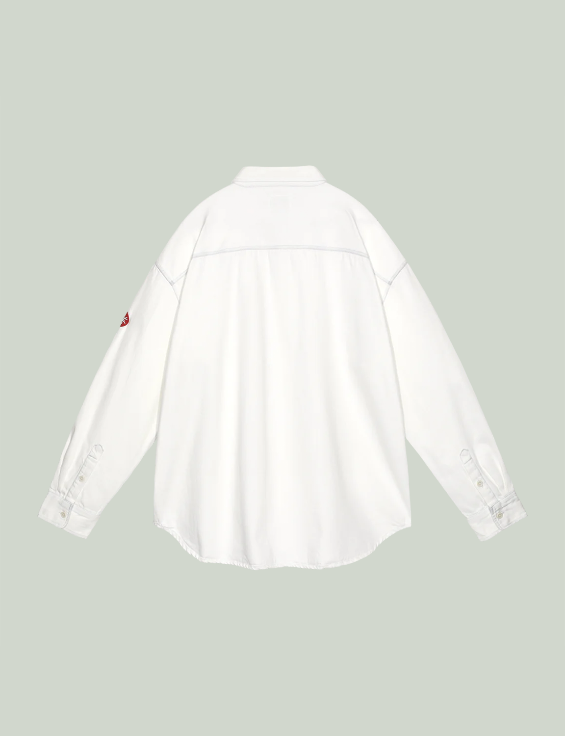 ULT BLEACHED DENIM BIG SHIRT
