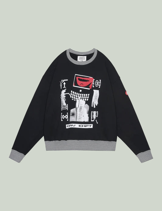 C.E CAV EMPT(シーイー) 2025aw スウェット ブラック 通販