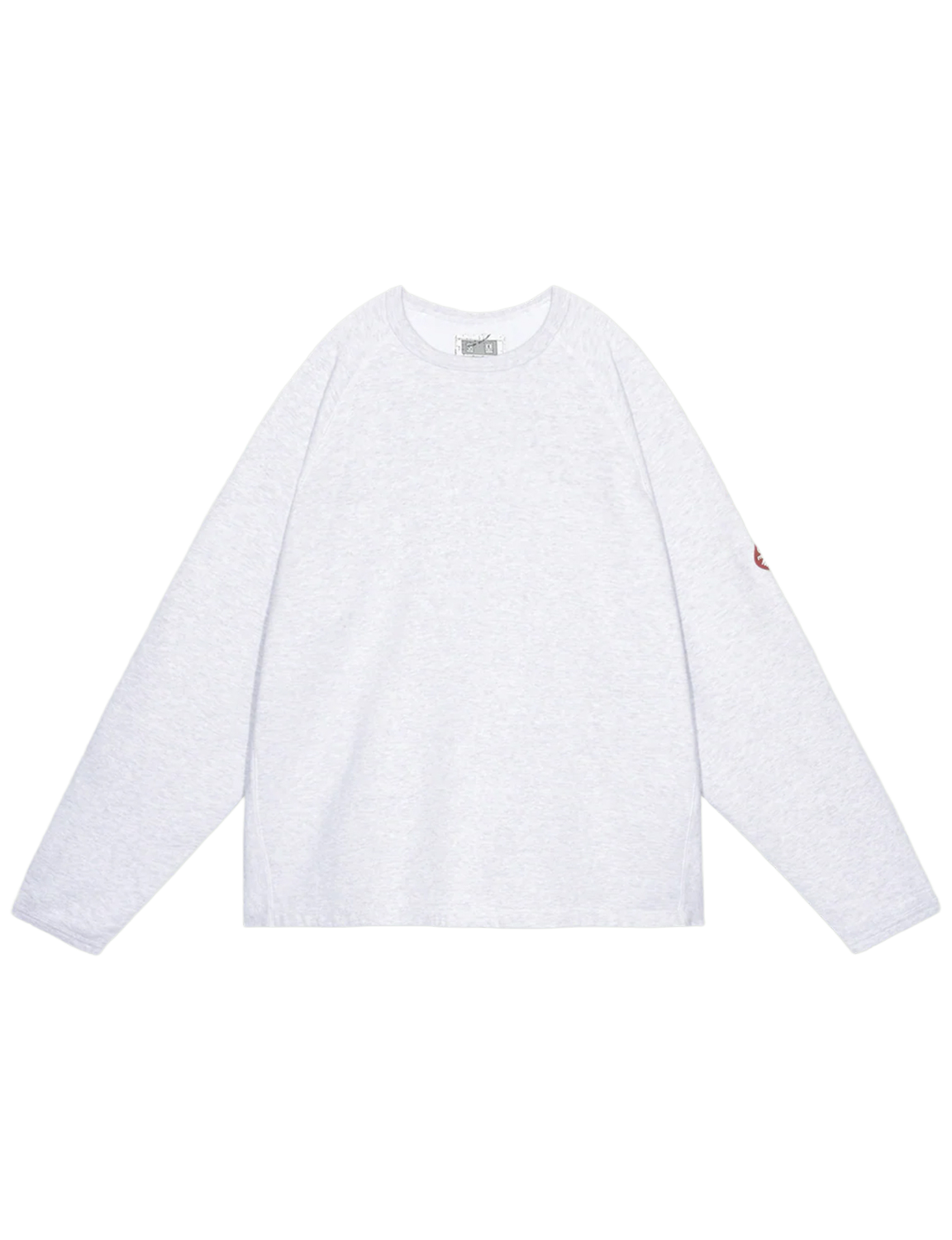 HALF PANEL RIB CREW NECK