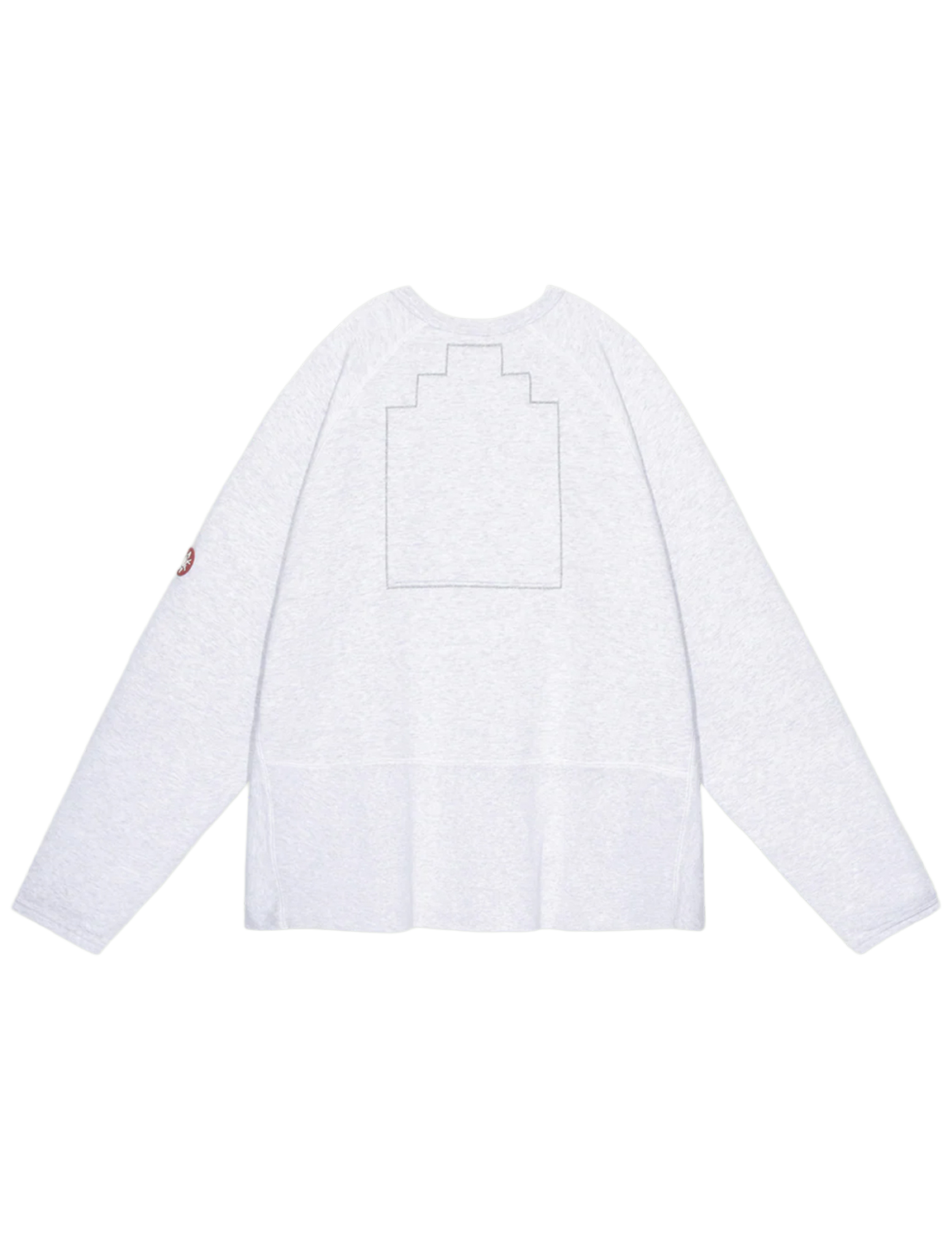 HALF PANEL RIB CREW NECK
