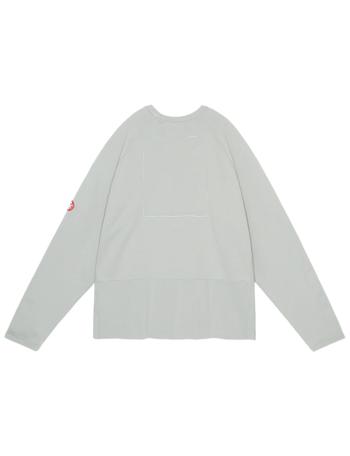 HALF PANEL RIB CREW NECK