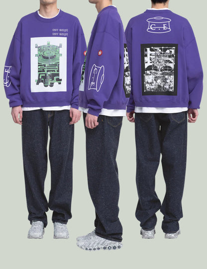 SCMCTY LOOSE CREW NECK