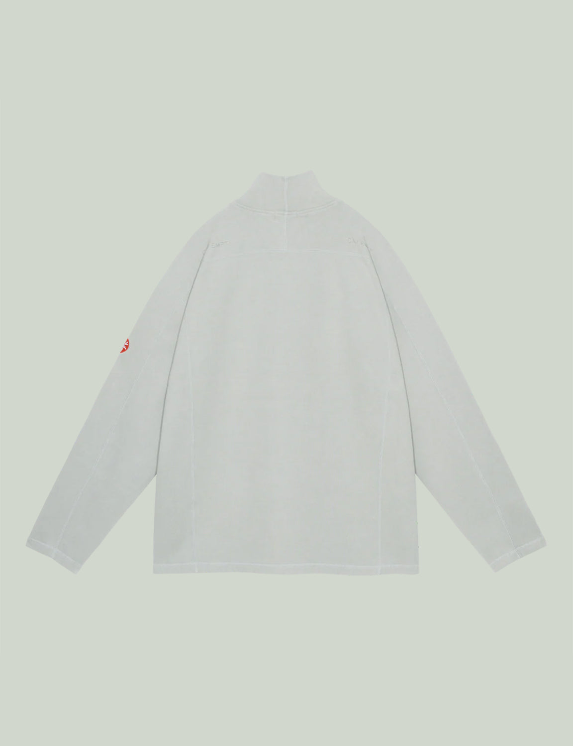DBL KNIT HALF ZIP LONG SLEEVE