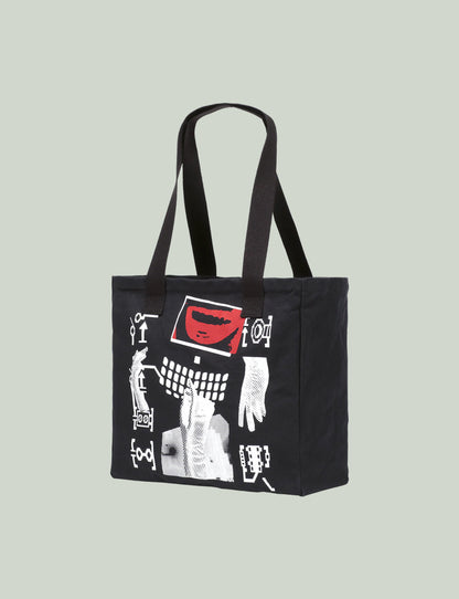 LIPS DISPLAY TOTE BAG