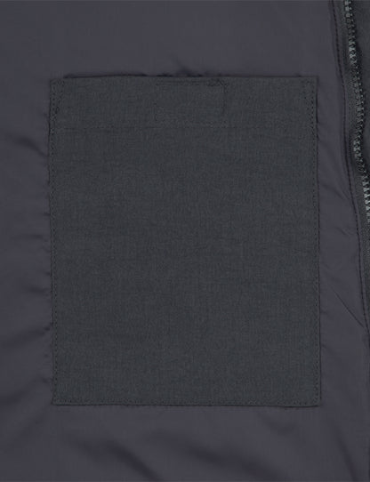 DIAGONAL FLAP PUFF JACKET