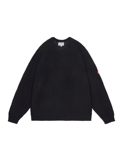 RAGLAN SLEEVE COTTON KNIT