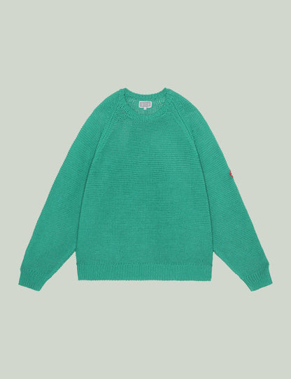 RAGLAN SLEEVE COTTON KNIT