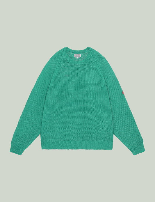 RAGLAN SLEEVE COTTON KNIT