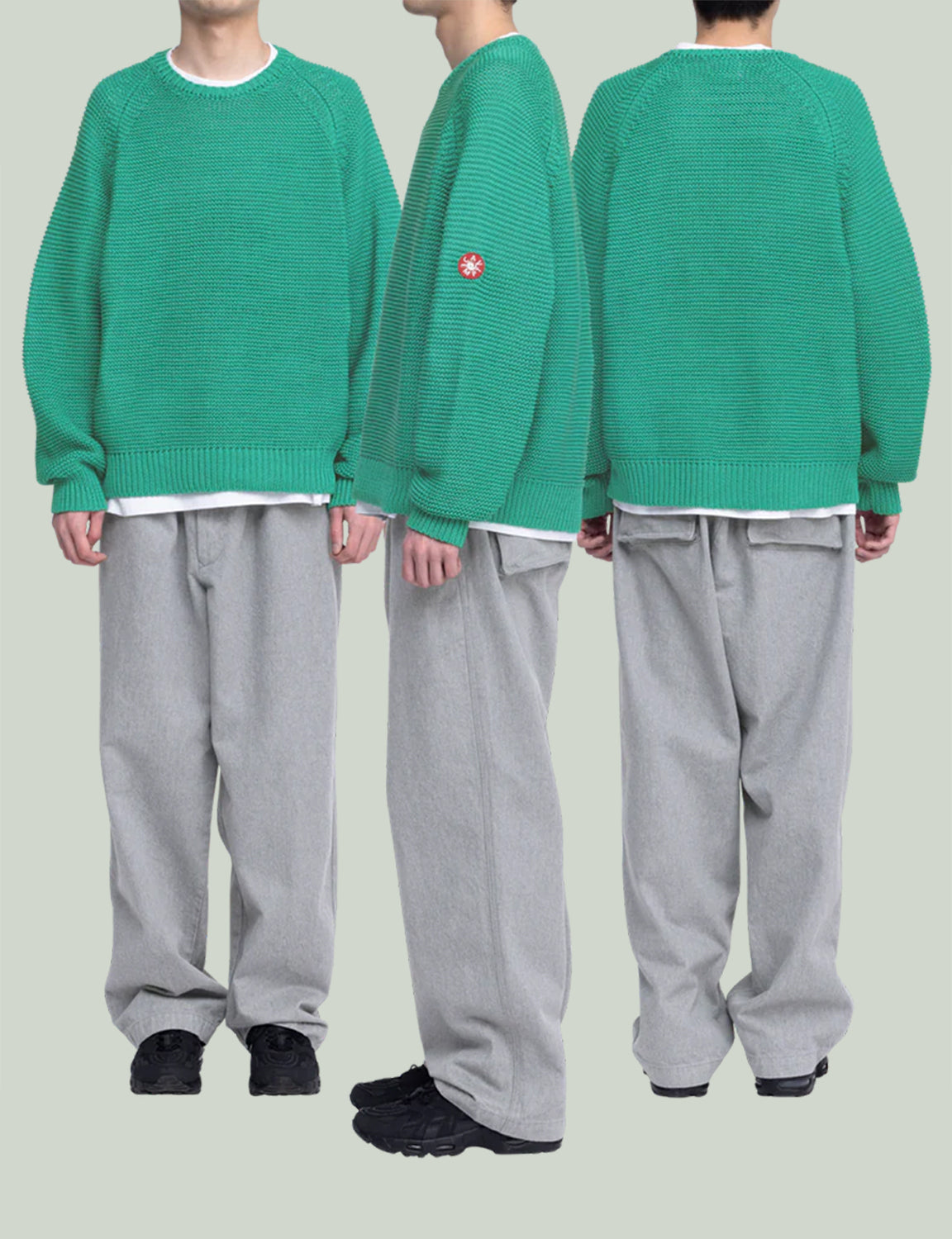 C.E - RAGLAN SLEEVE COTTON KNIT – The Contemporary Fix Kyoto