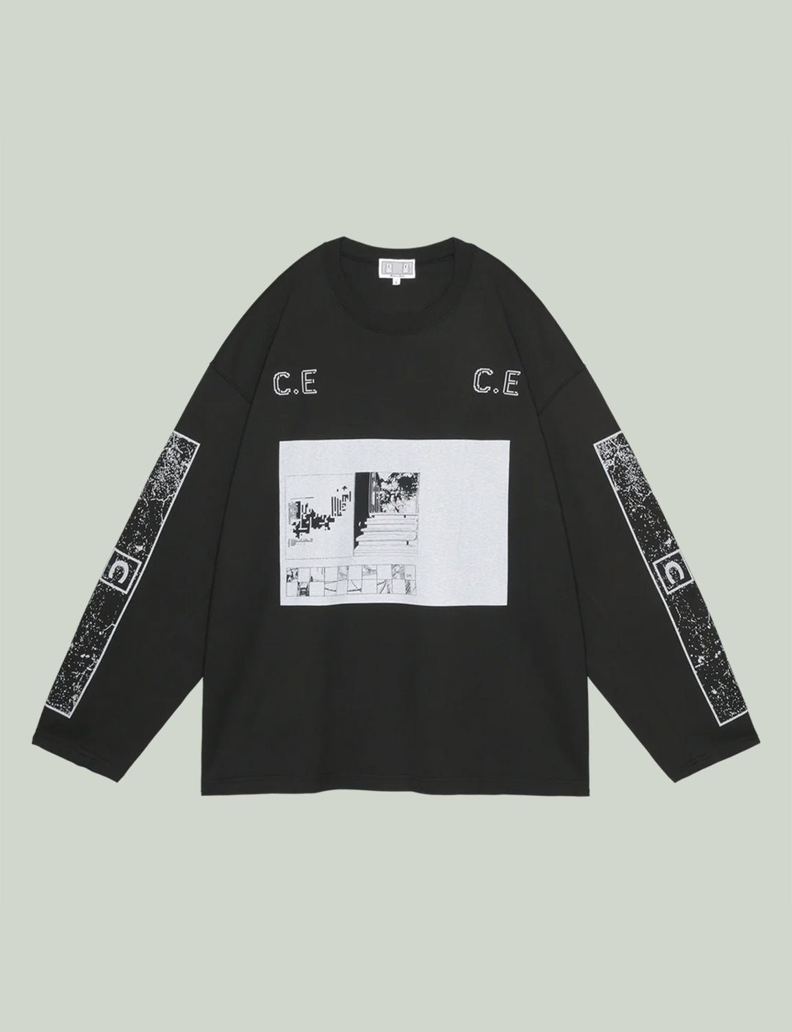 C.E CAV EMPT(シーイー) 2025aw ロンTEE 通販 ブラック