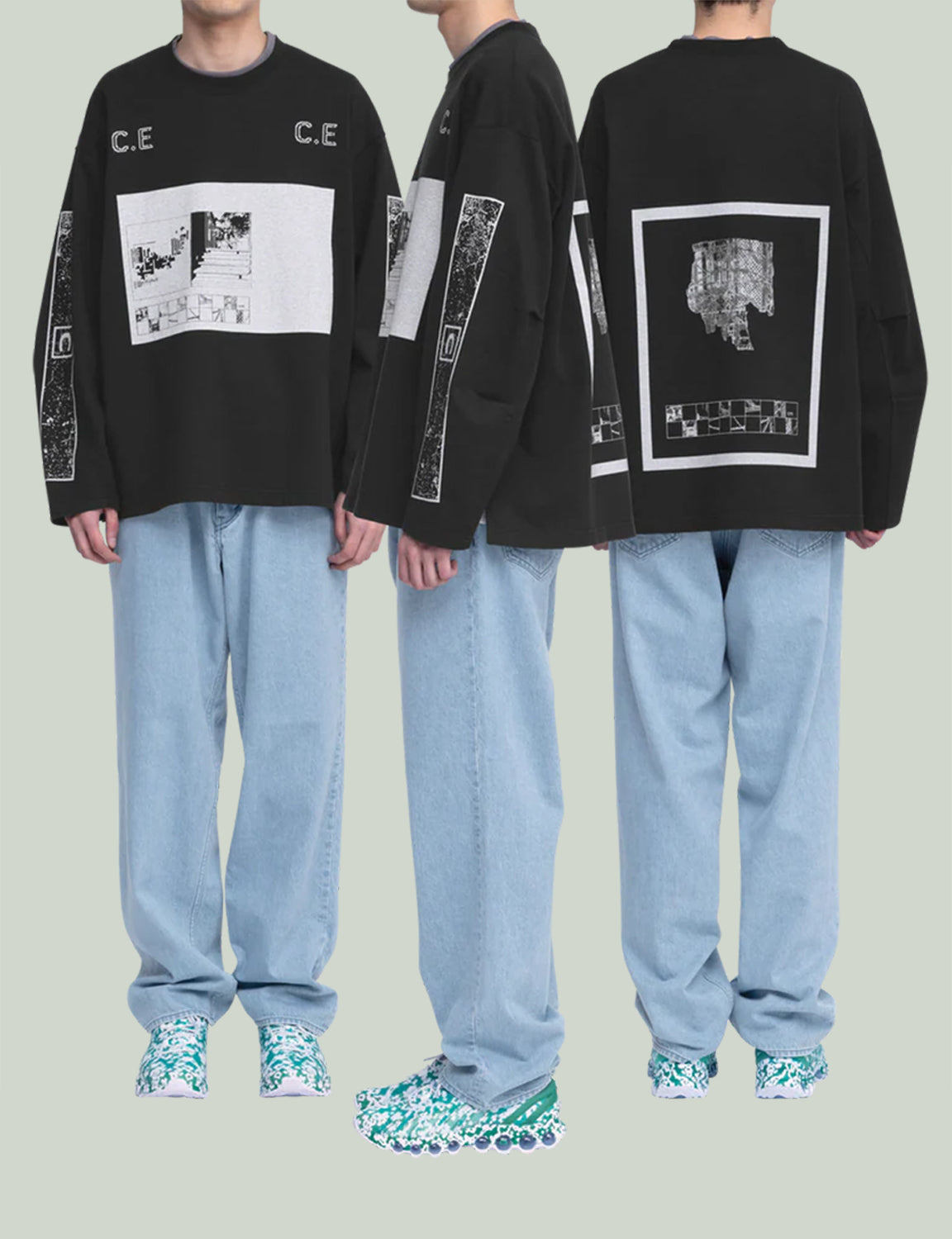 CGCEGC HEAVY LONG SLEEVE T
