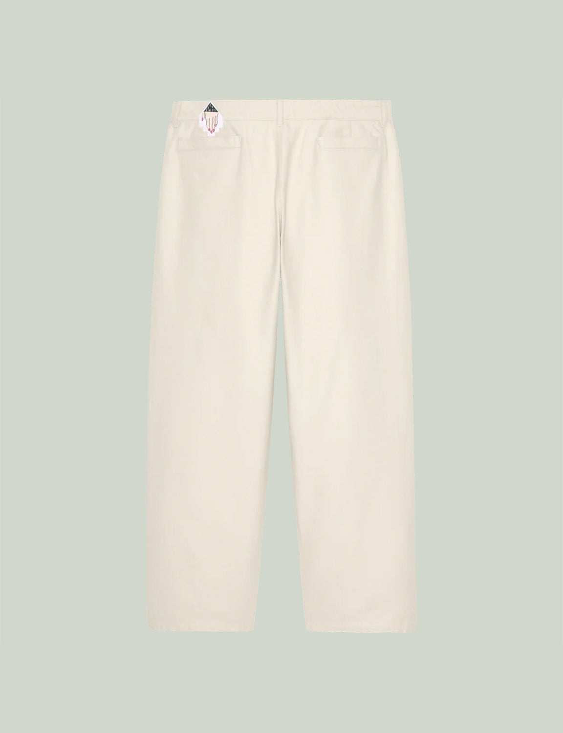BRUSHED SOFT COTTON ONE TUCK PANTS