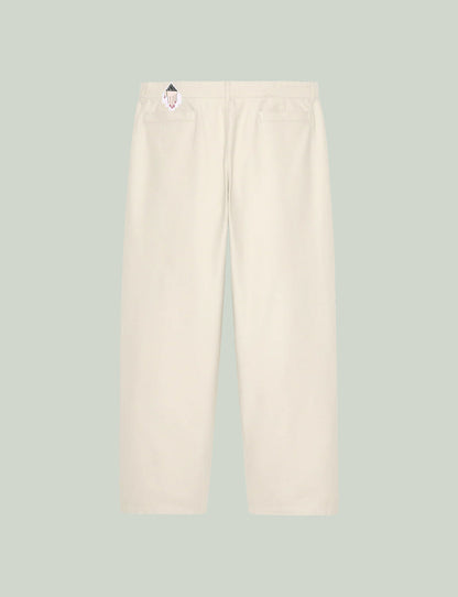 BRUSHED SOFT COTTON ONE TUCK PANTS