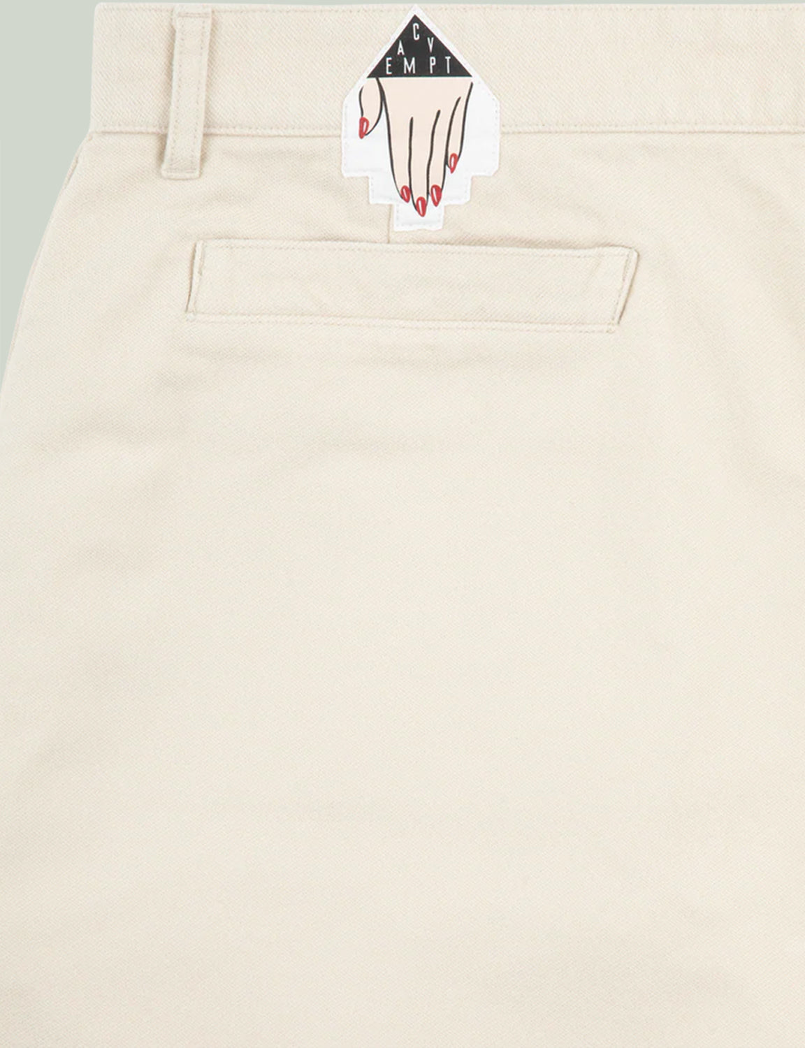 BRUSHED SOFT COTTON ONE TUCK PANTS