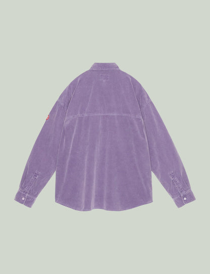 OVERDYE CORD DESIGN BIG SHIRT