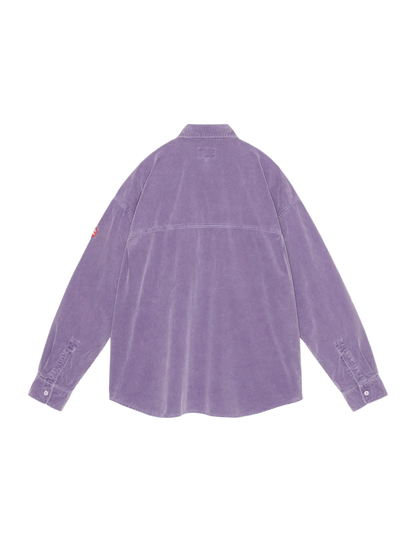 OVERDYE CORD DESIGN BIG SHIRT