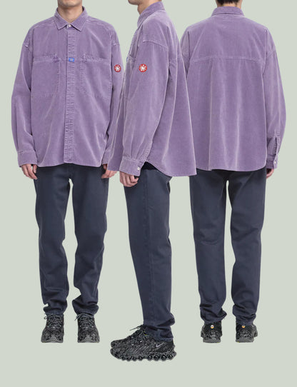 OVERDYE CORD DESIGN BIG SHIRT