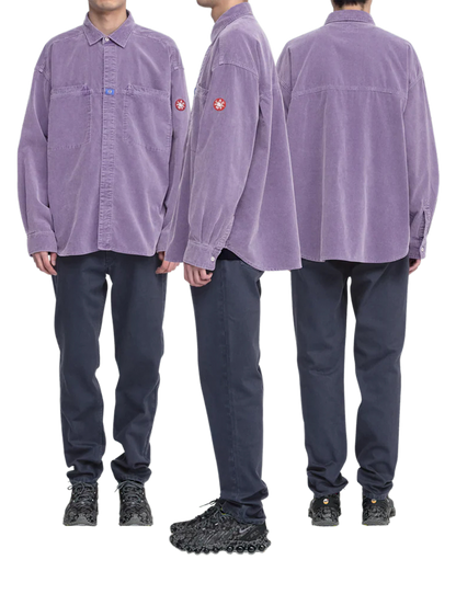 OVERDYE CORD DESIGN BIG SHIRT
