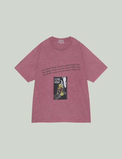 C.E CAV EMPT(シーイー) 2025aw Tシャツ バーガンディー 通販