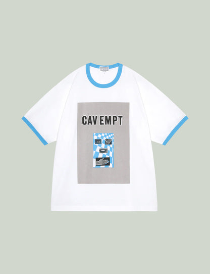 C.E CAV EMPT(シーイー) 2025AW リンガーTシャツ ホワイト 通販