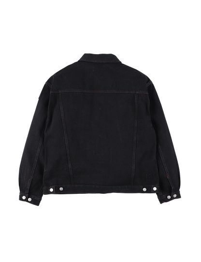 DENIM RIVET CHORE JACKET