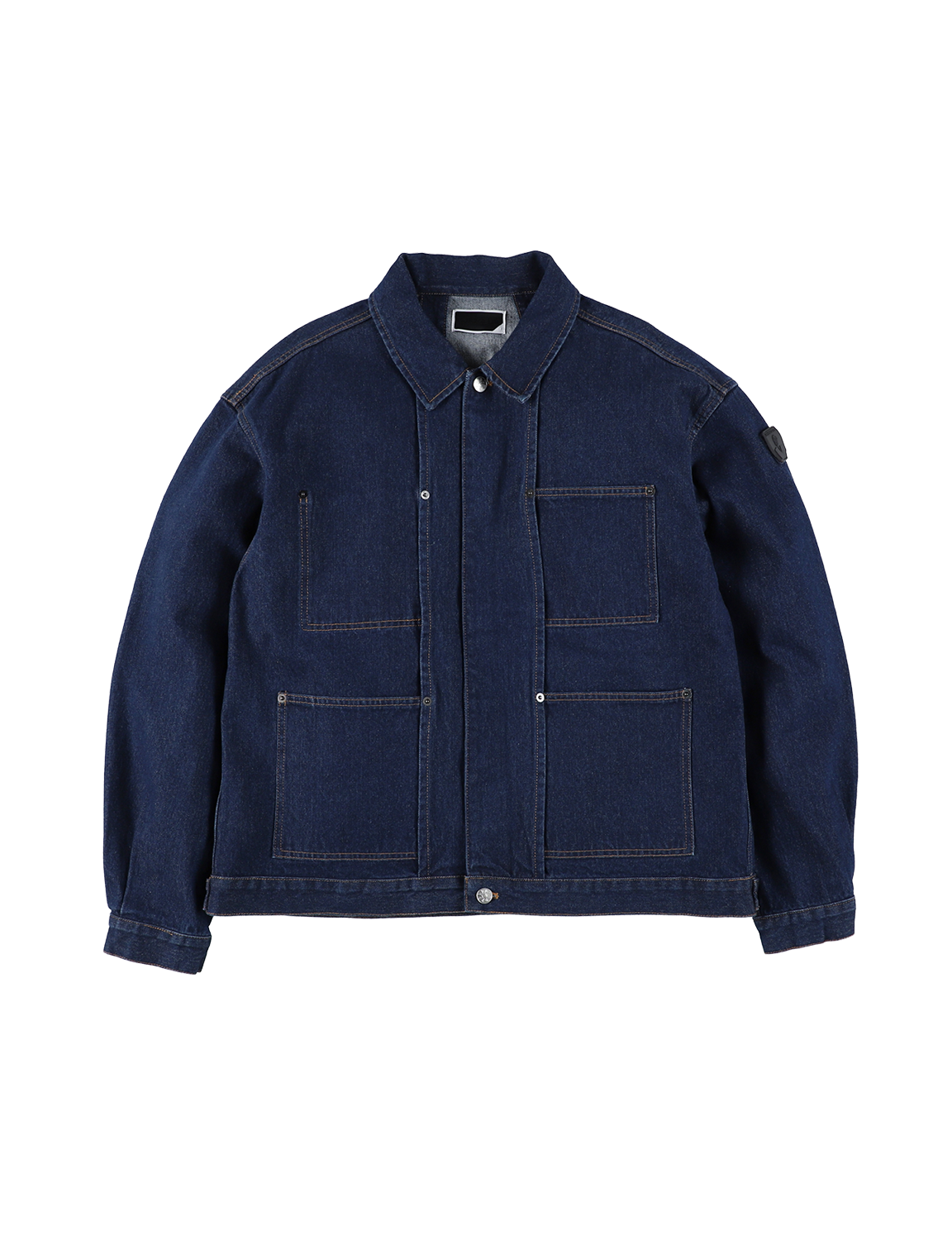 DENIM RIVET CHORE JACKET