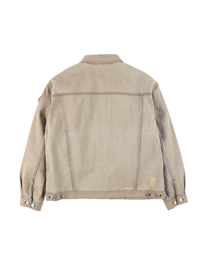 DENIM RIVET CHORE JACKET